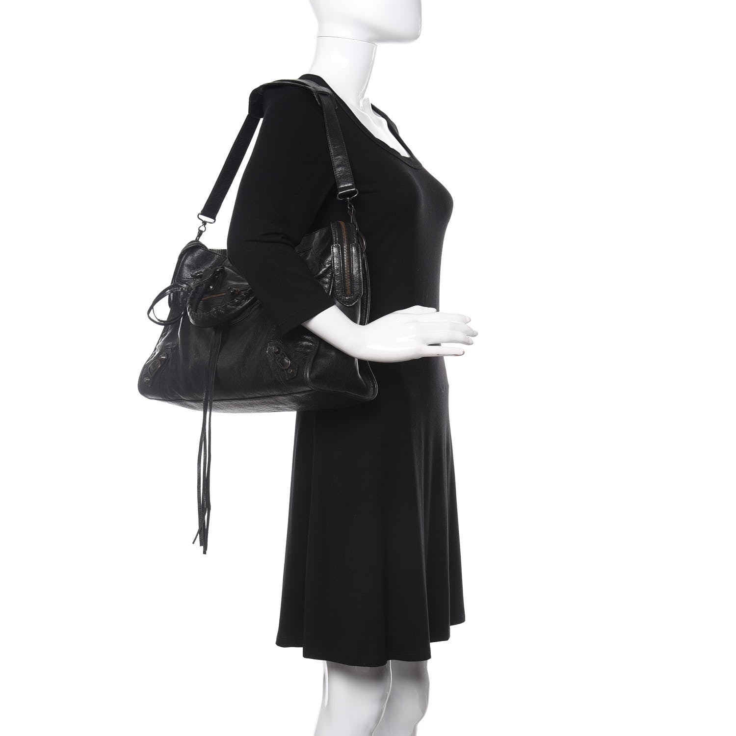Balenciaga Agneau Classic Hardware City Black 2 of 10