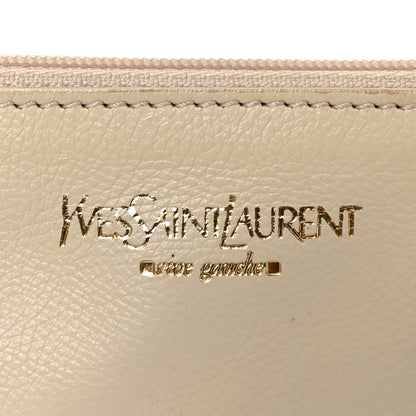 Saint Laurent Calfskin Vincennes Mombasa Hobo White 6 of 10