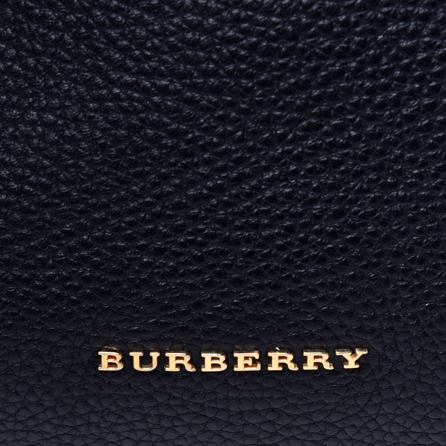 Burberry London Grainy Calfskin Medium Cale Hobo Black 11 of 11