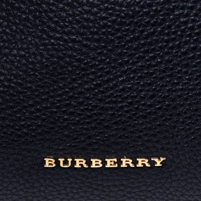 Burberry London Grainy Calfskin Medium Cale Hobo Black 11 of 11