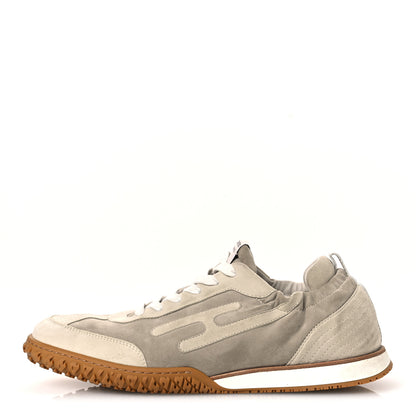 Hermes Suede Goatskin Mens Jet Sneakers 43 Beige Esquisse Glaise 1 of 14
