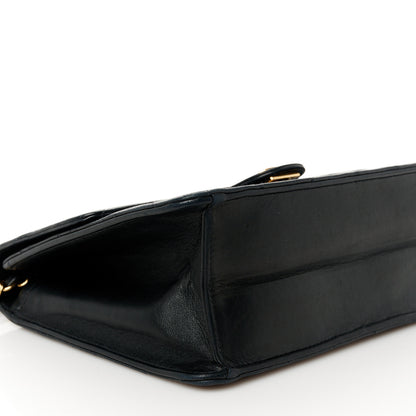 Chanel Lambskin Quilted Small Single Flap Black 10 of 12