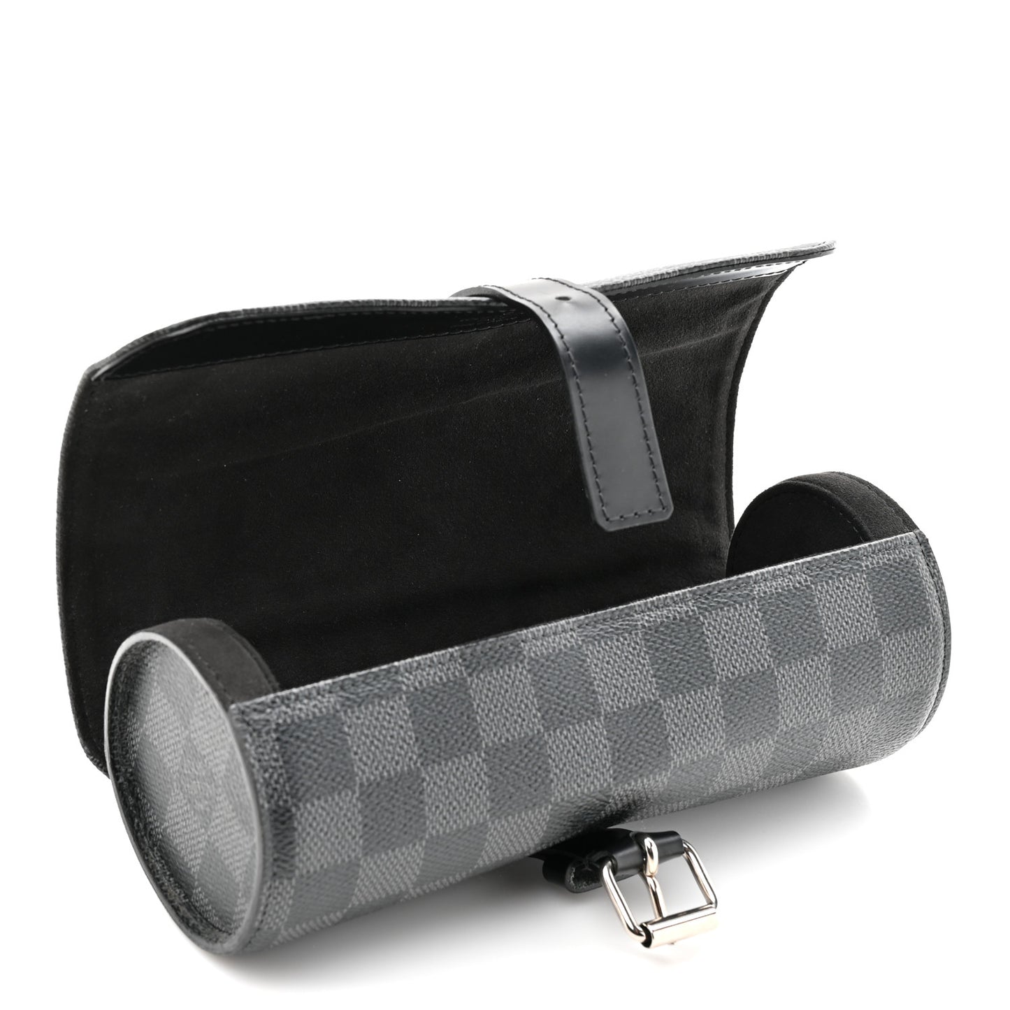 Damier Graphite 3 Watch Travel Case