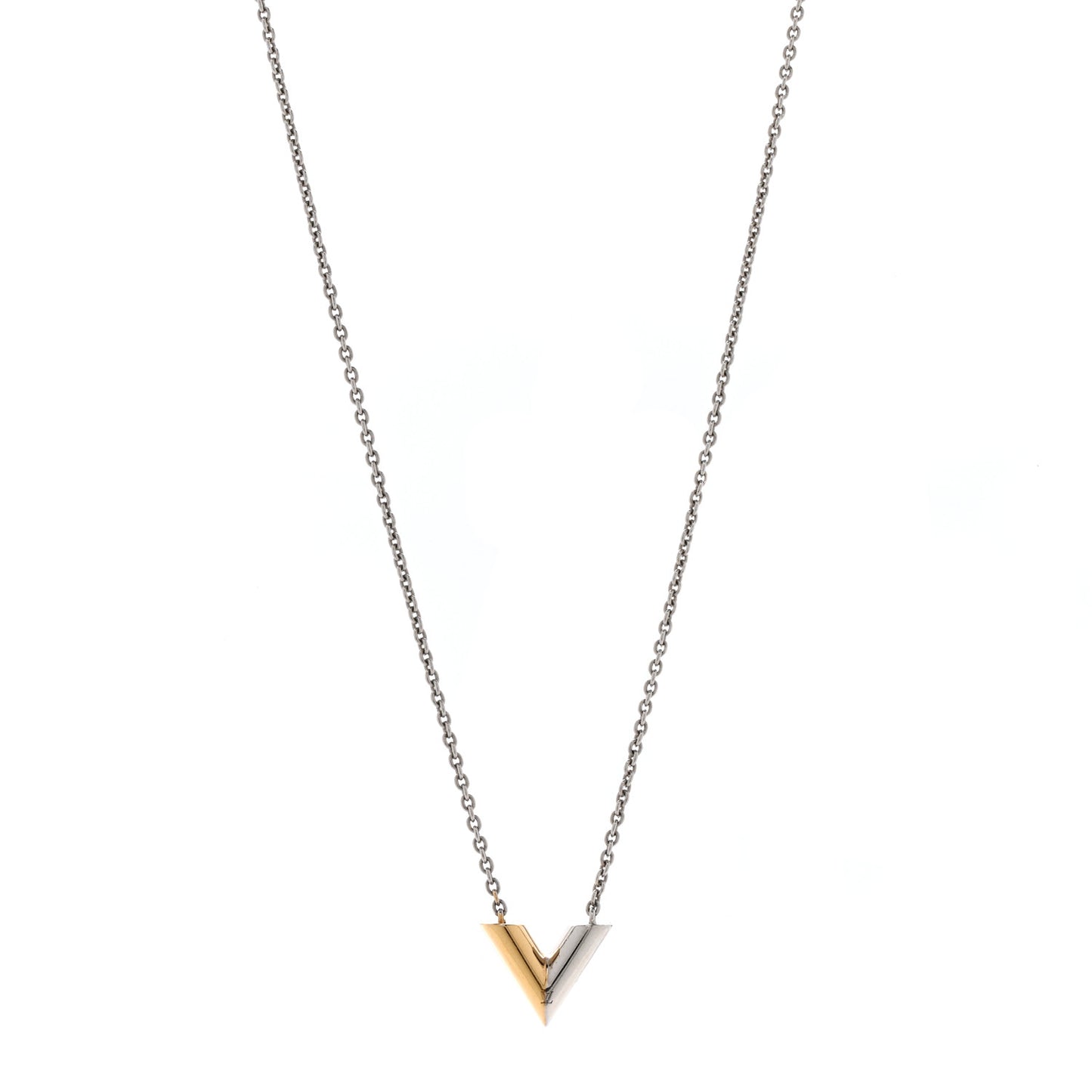 Essential V Uniformes Necklace Silver Gold