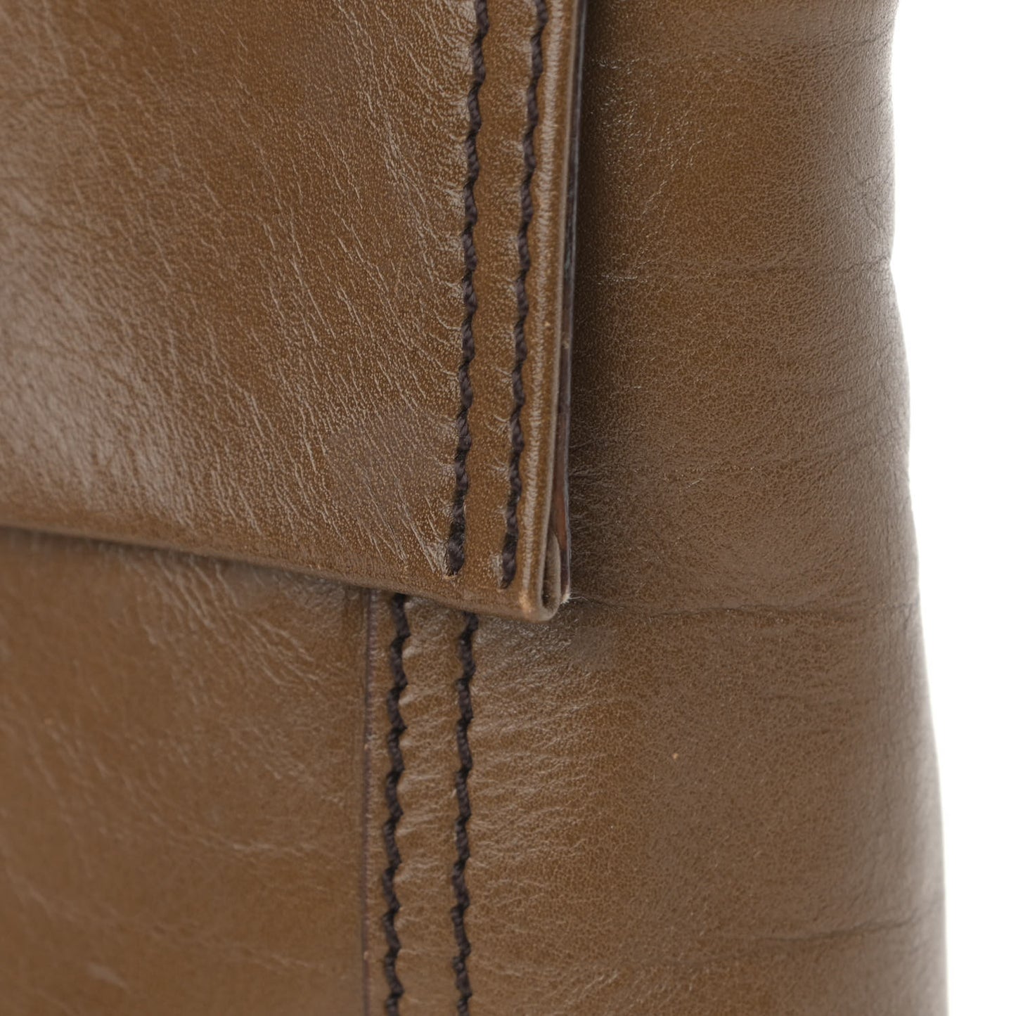 Vitello Acqua Maxi Baguette Bag Saddler