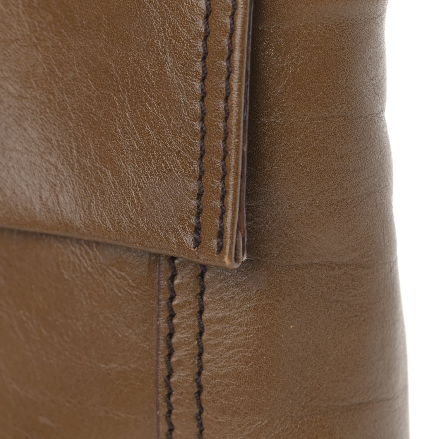 Fendi Vitello Acqua Maxi Baguette Bag Saddler 15 of 16