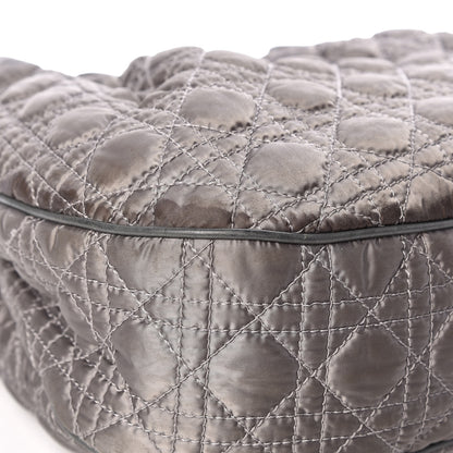 Christian Dior Nylon Cannage Tote Gray 8 of 18