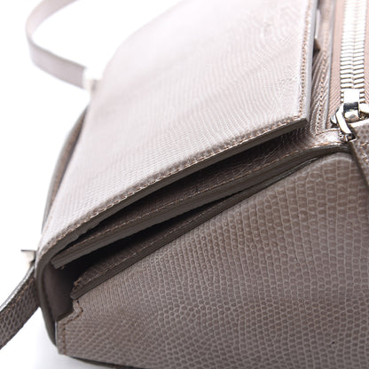 Givenchy Calfskin Lizard Embossed Mini Pandora Box Crossbody Bag Mastic 12 of 16