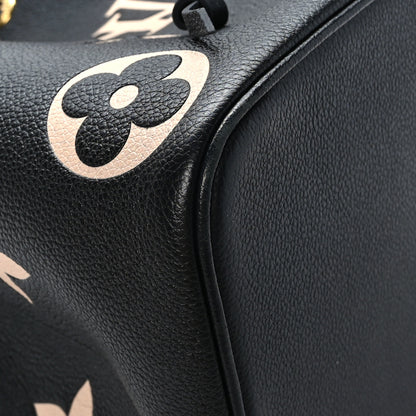 Louis Vuitton Empreinte Monogram Giant Neonoe MM Black Beige 7 of 10