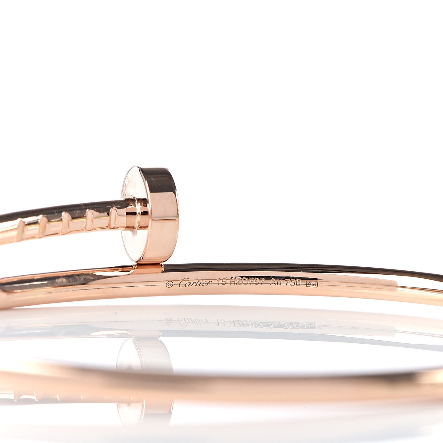 18K Pink Gold Small Juste Un Clou Bracelet 15