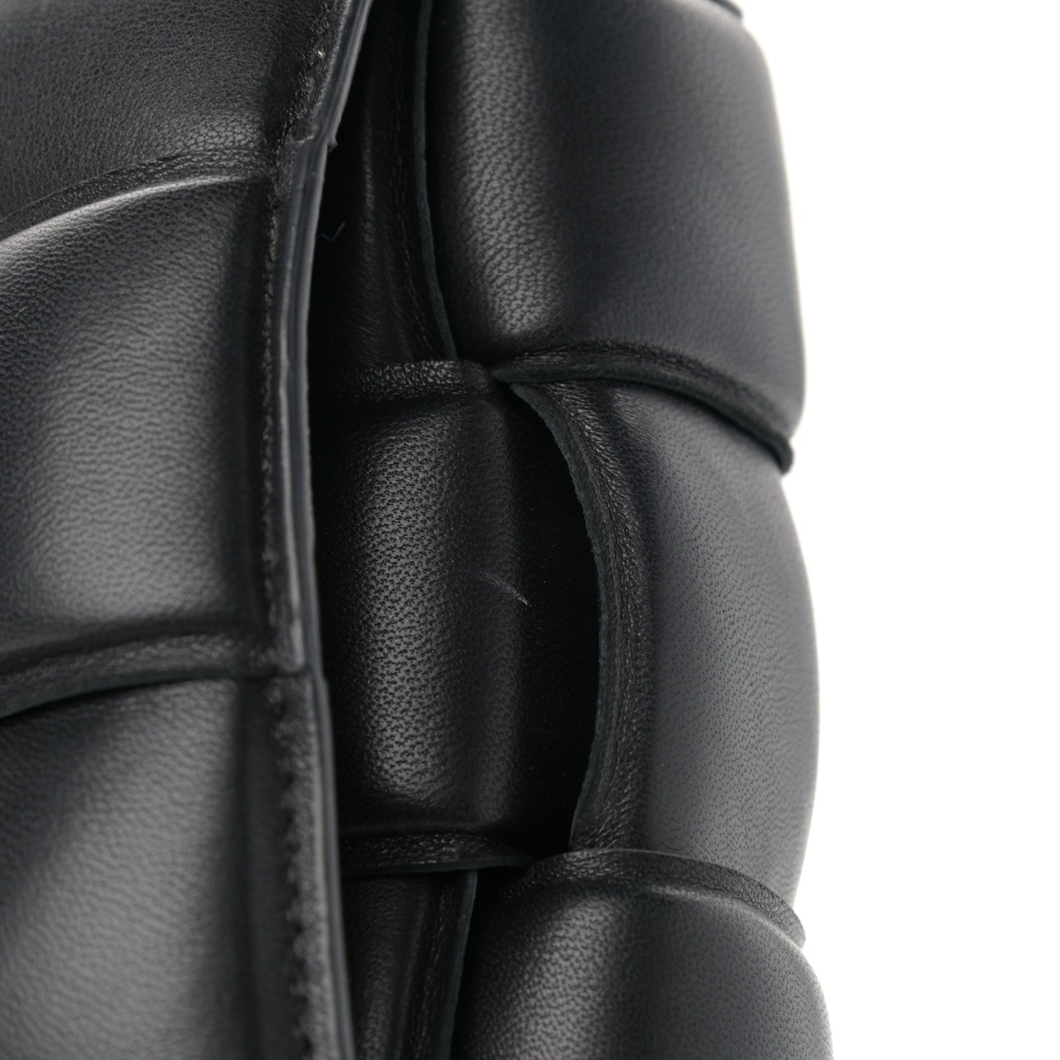 Bottega Veneta Nappa Maxi Intreccio Padded Cassette Crossbody Bag Black 11 of 14