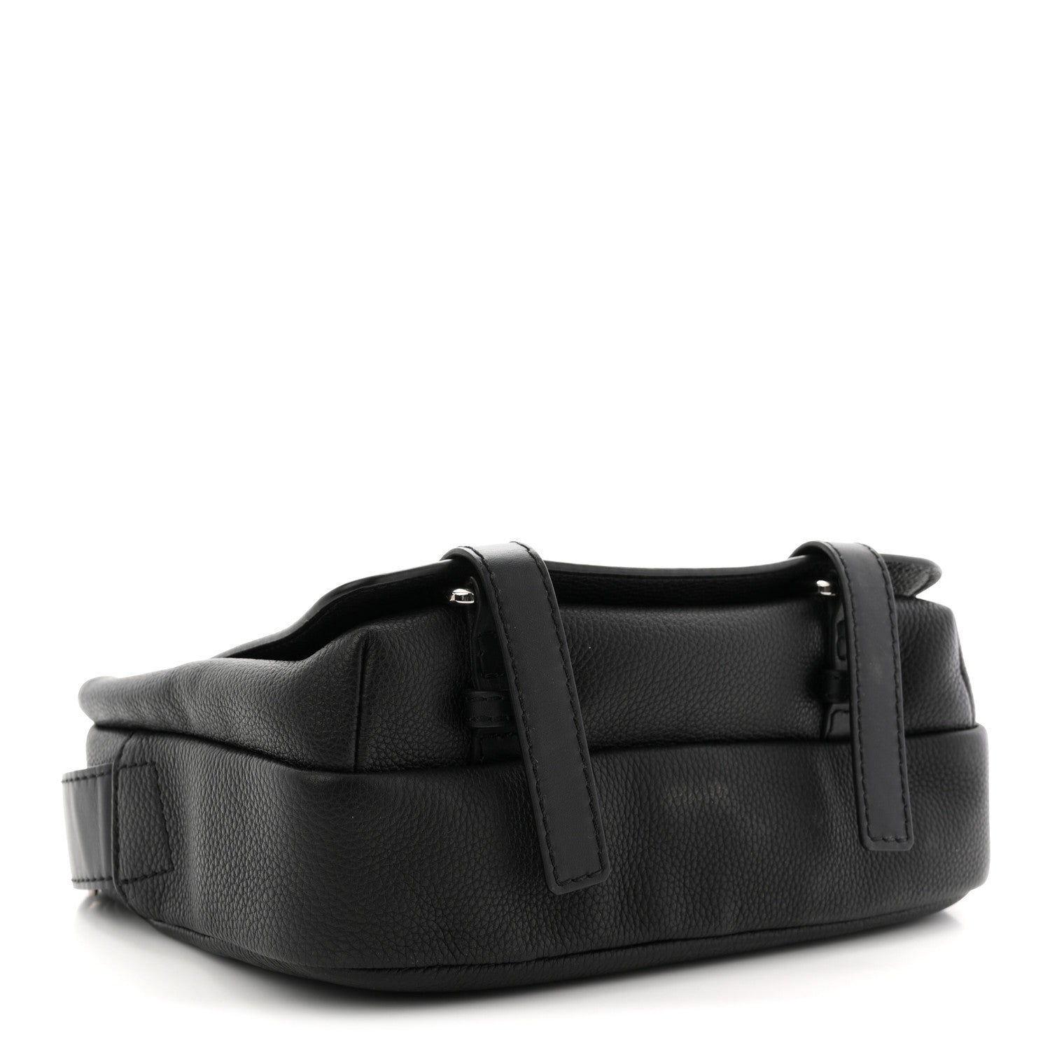 Loewe Soft Grained Calfskin XS Military Messenger Bag Black 4 of 11
