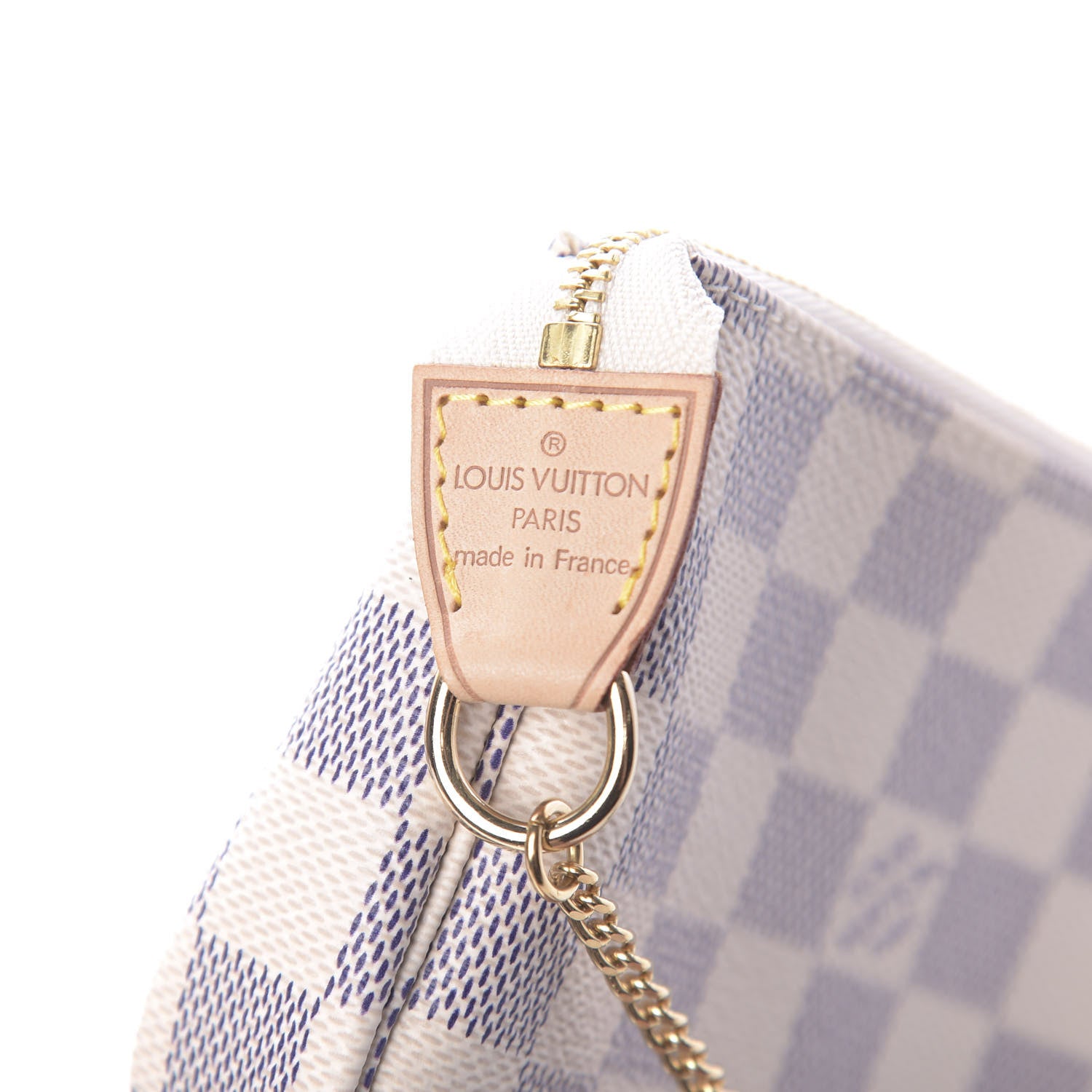 Louis Vuitton Damier Azur Mini Pochette Accessories 9 of 10