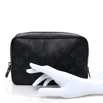 Louis Vuitton Monogram Eclipse Toilet Pouch PM 2 of 10