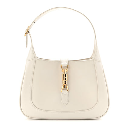 Gucci Boarded Dyana Lux Calfskin Small Jackie 1961 Hobo Mystic White 1 of 10