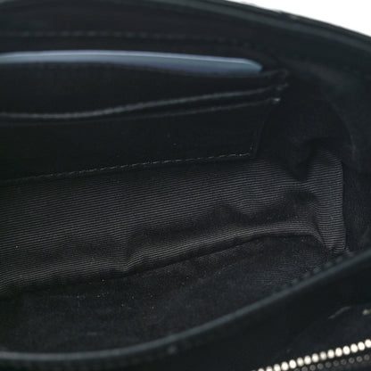 Saint Laurent Calfskin Y Quilted Monogram Toy Loulou Crossbody Bag Black 5 of 10