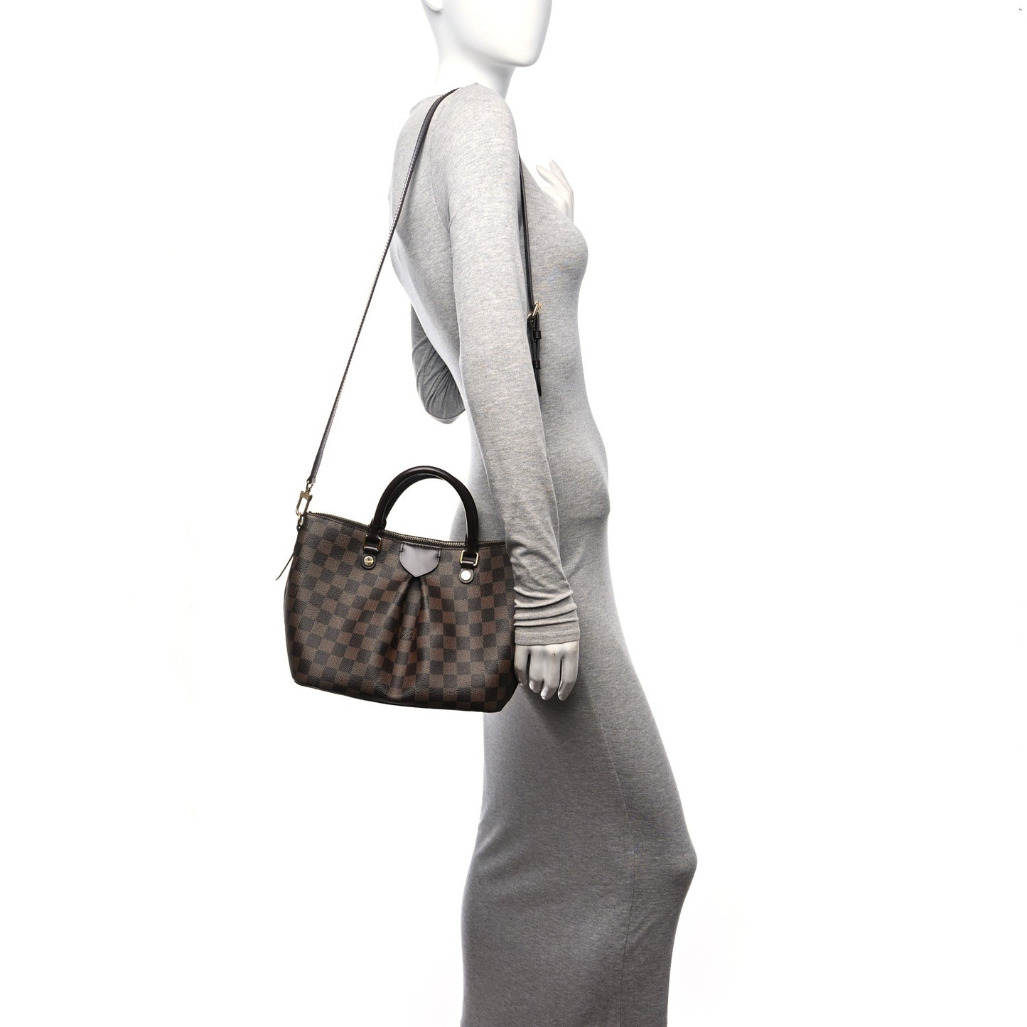 Damier Ebene Siena PM