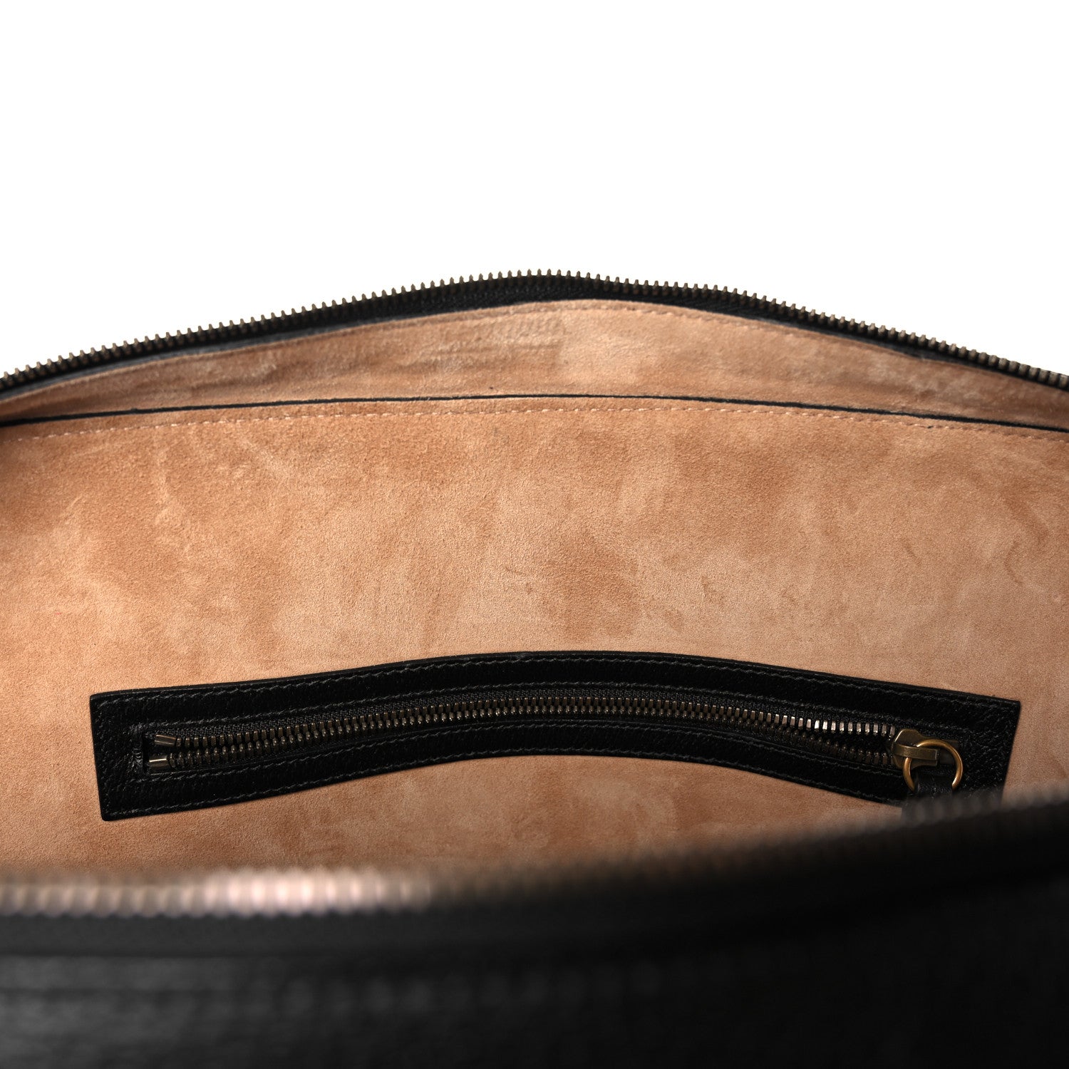 Gucci Calfskin Kingsnake Print Duffle Black 16 of 17