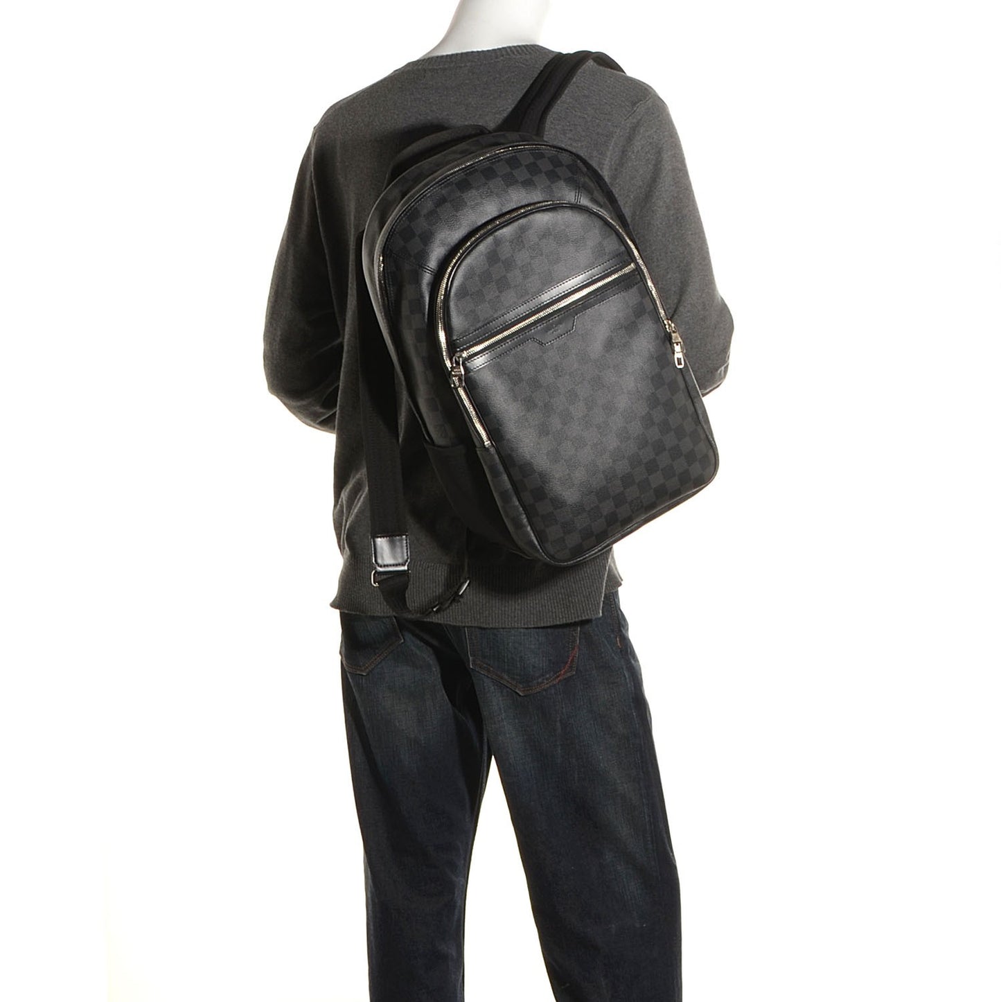 Damier Graphite Michael Backpack