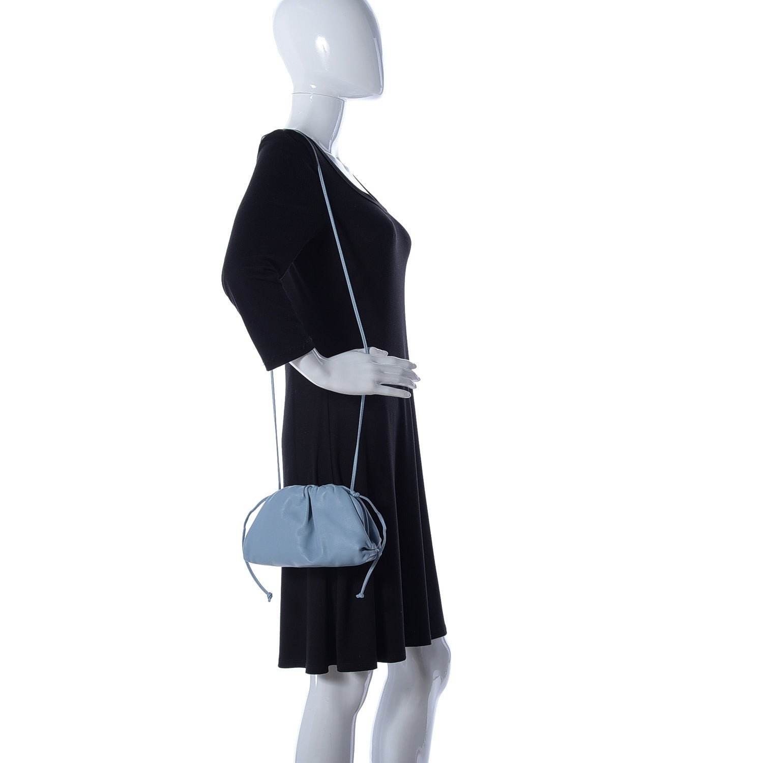 Bottega Veneta Butter Calfskin The Mini Pouch Ice 2 of 10