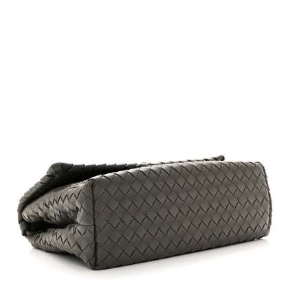 Bottega Veneta Nappa Intrecciato Medium Olimpia Bag Steel 5 of 11