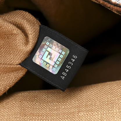 Fendi Zucca Nappa Nuvolata Vitello Tortuga Spy Tobacco Moro 7 of 12