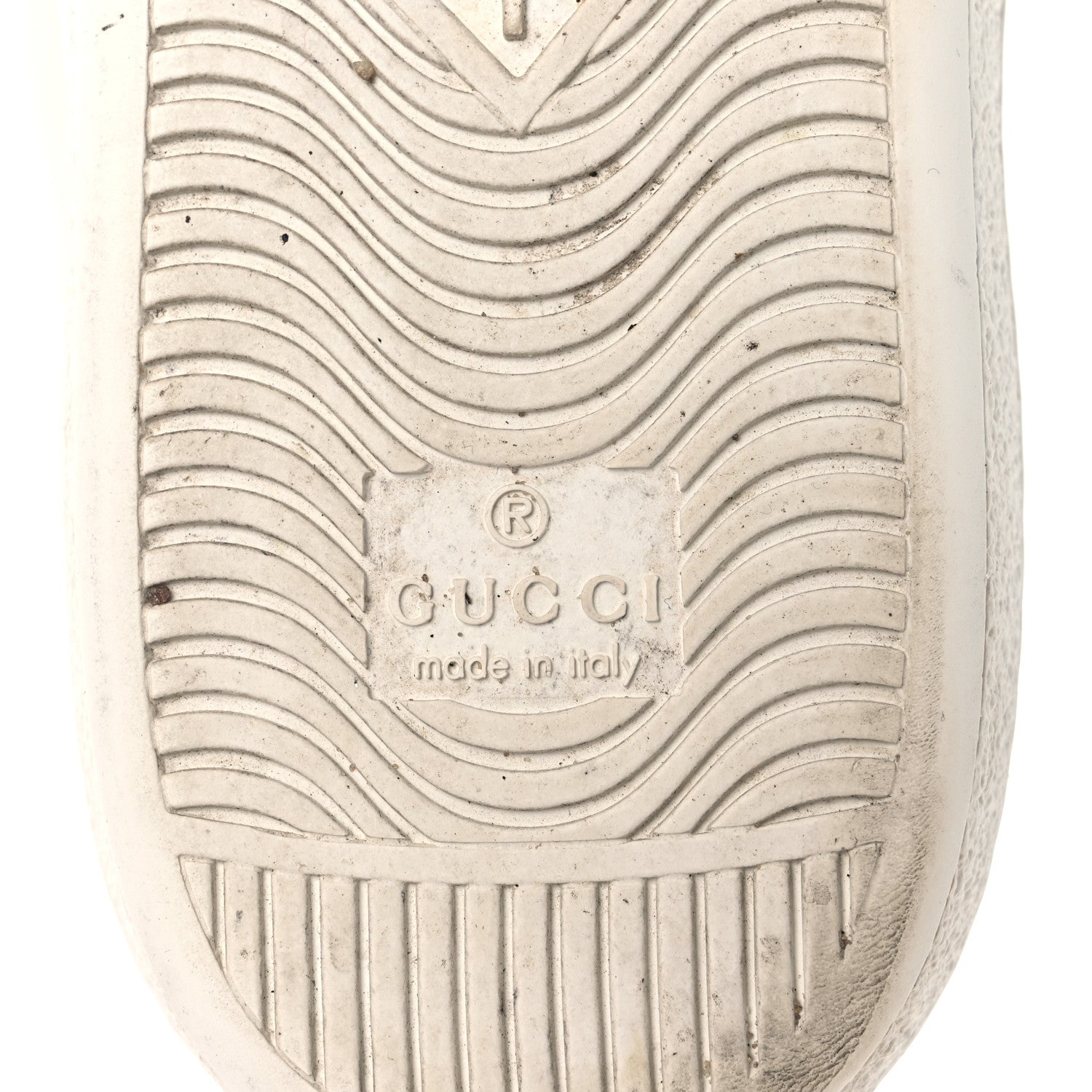 Gucci Calfskin Crocodile Web Womens Ace Sneakers 39 White Green 8 of 13