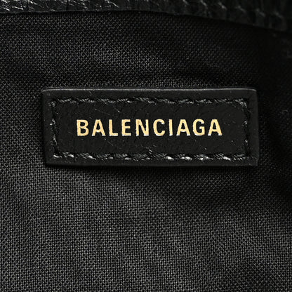 Balenciaga Agneau Arena Graffiti All Over Bazar Pouch Black White 6 of 7