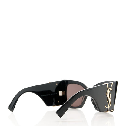 Saint Laurent Acetate Blaze Sunglasses SL M119 Black 4 of 8