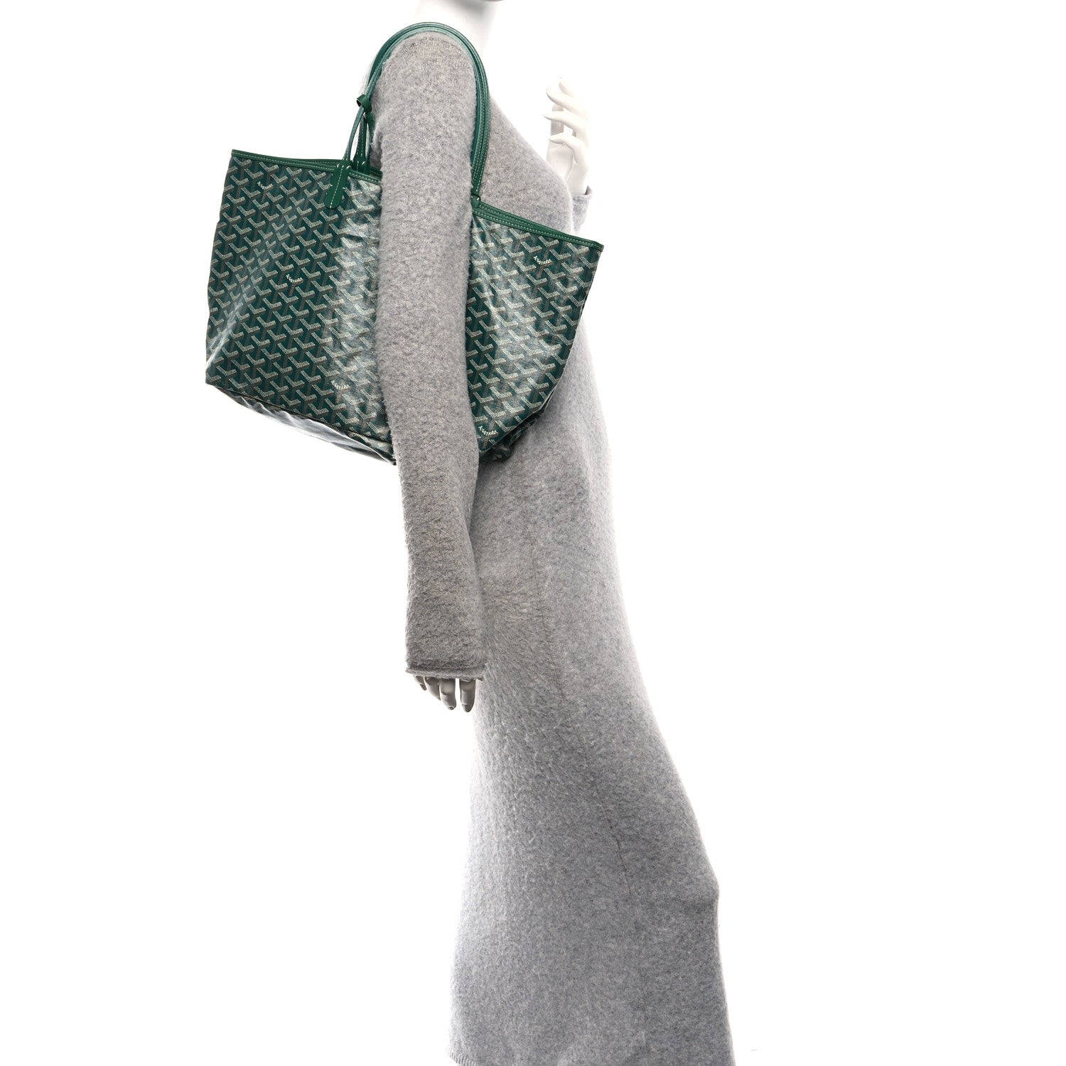 Goyard Goyardine Saint Louis PM Green 2 of 12