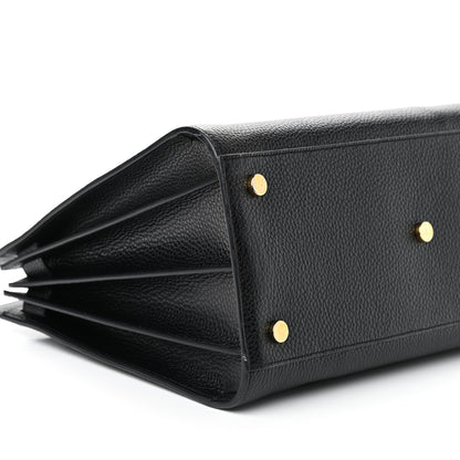 Saint Laurent Grained Calfskin Large Sac De Jour Carryall Black 5 of 7