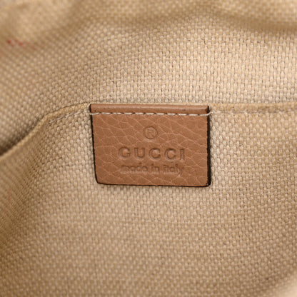 Gucci Pebbled Calfskin Small Soho Disco Bag Camelia 6 of 22