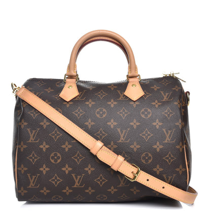 Louis Vuitton Monogram Speedy Bandouliere 30 1 of 8