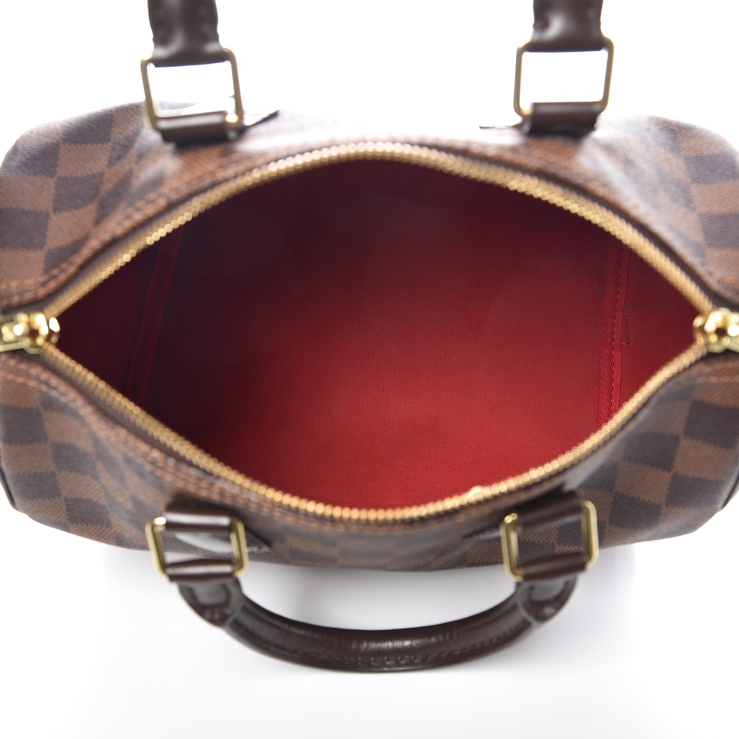 Louis Vuitton Damier Ebene Speedy Bandouliere 25 6 of 8