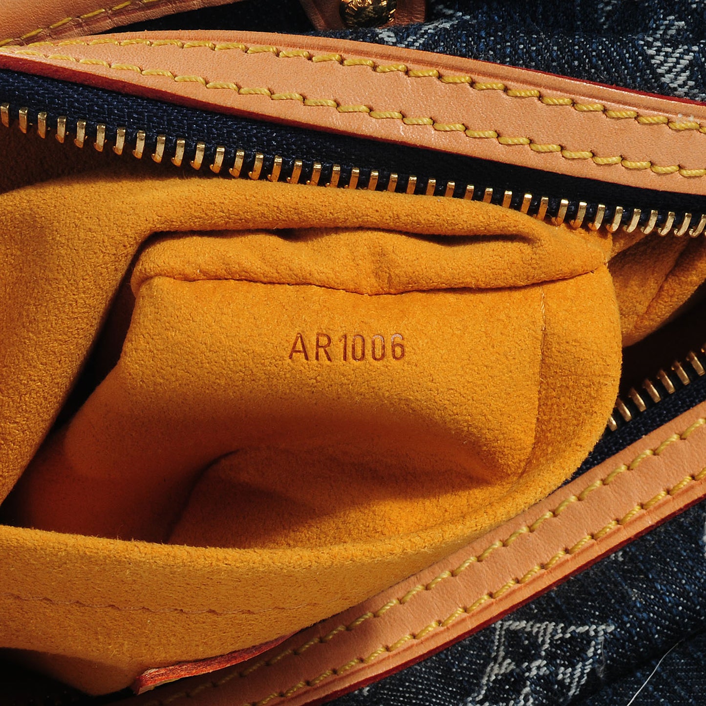 Denim Raye Porte Epaule MM