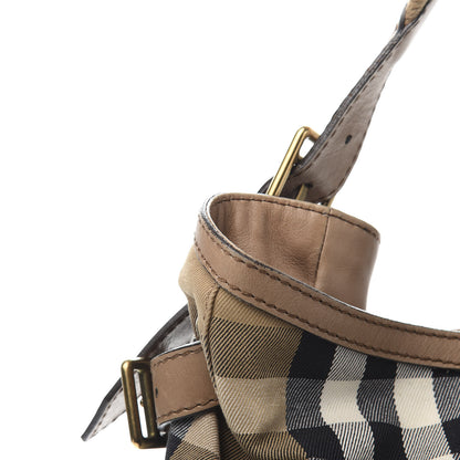 Burberry House Check Sheldon Tote Tan 12 of 13