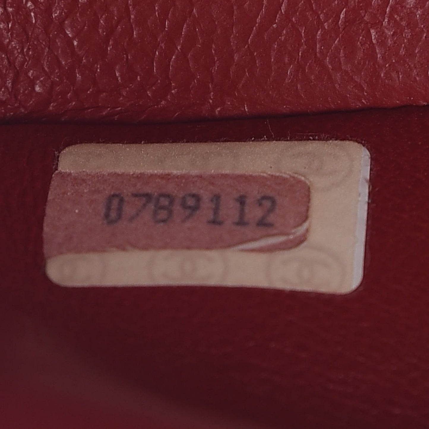 Lambskin Quilted Medium Double Flap Red
