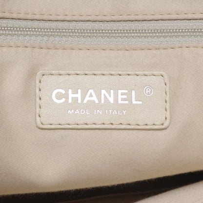 Chanel Caviar Quilted Large Cells Tote Beige 6 of 7