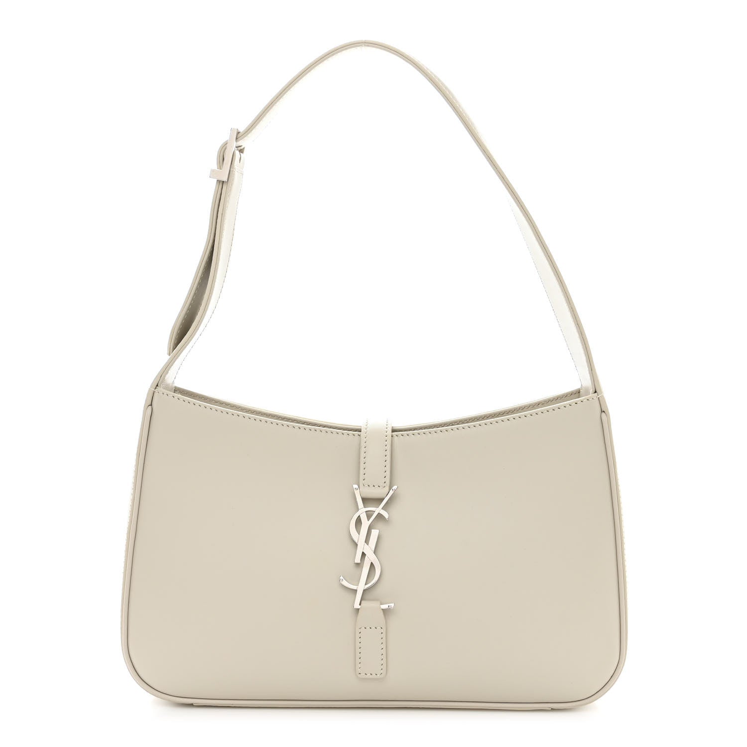 Saint Laurent Smooth Calfskin Le 5 A 7 Hobo Crema Soft 1 of 10