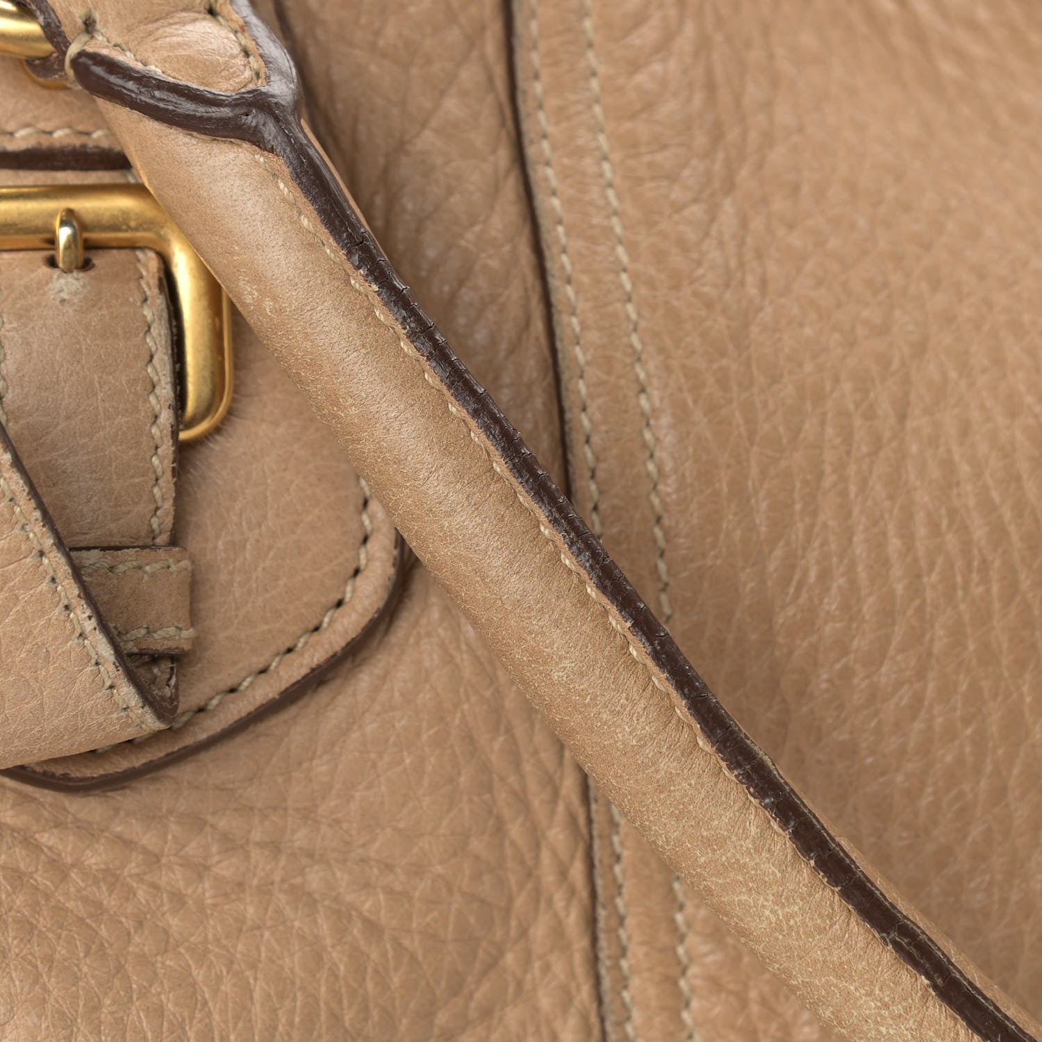 Prada Cervo Antik Shoulder Bag Naturale 21 of 26
