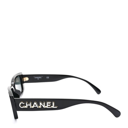 Chanel Acetate CC Sunglasses 71473A Black 3 of 8