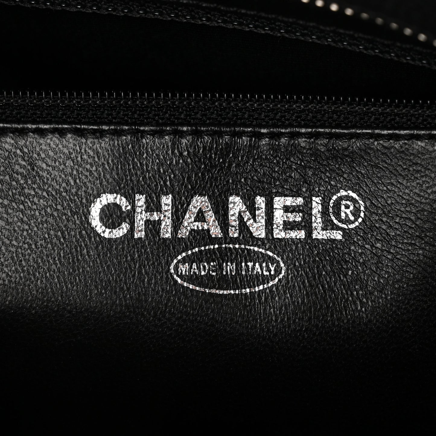 Caviar Quilted Medallion Tote Black