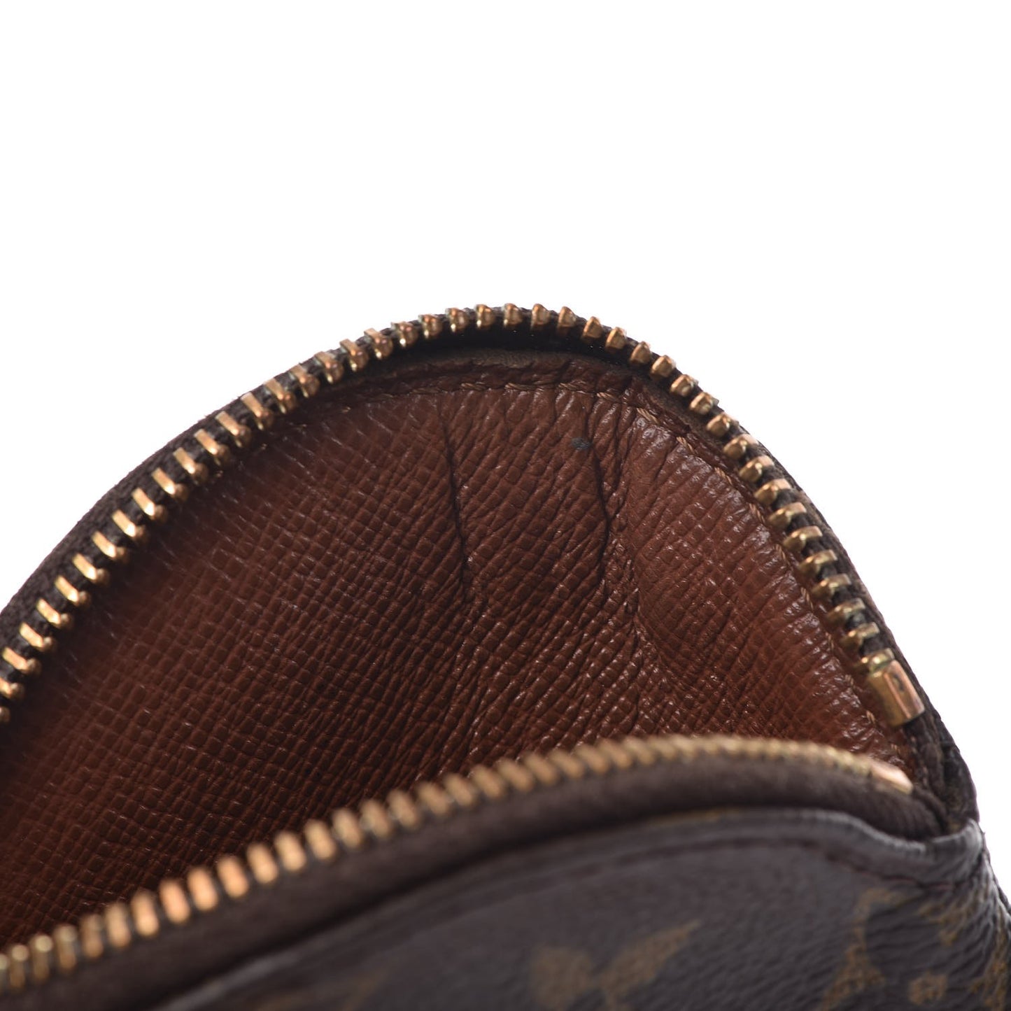 Monogram Round Coin Purse