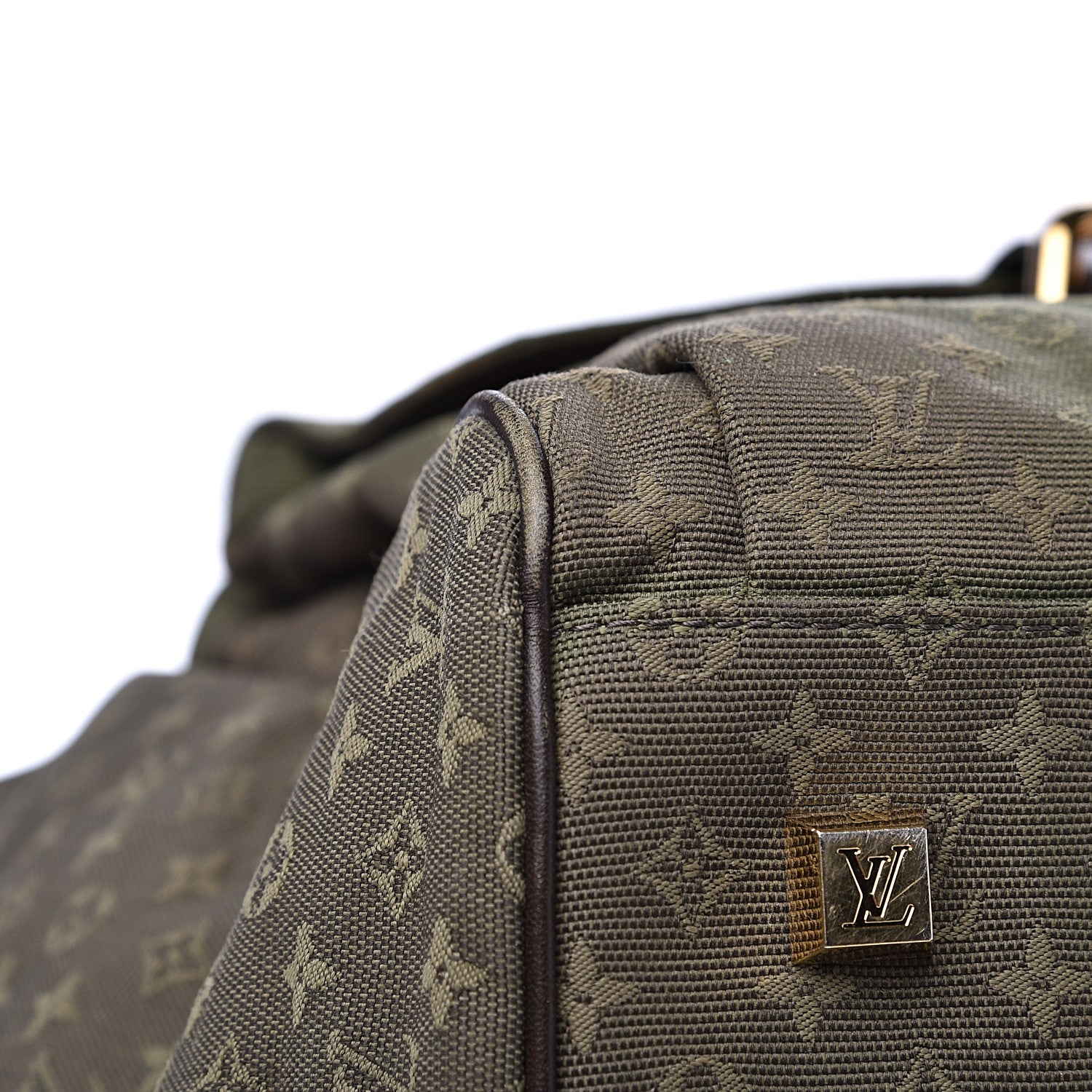 Louis Vuitton Mini Lin Monogram Louise Kaki 8 of 21
