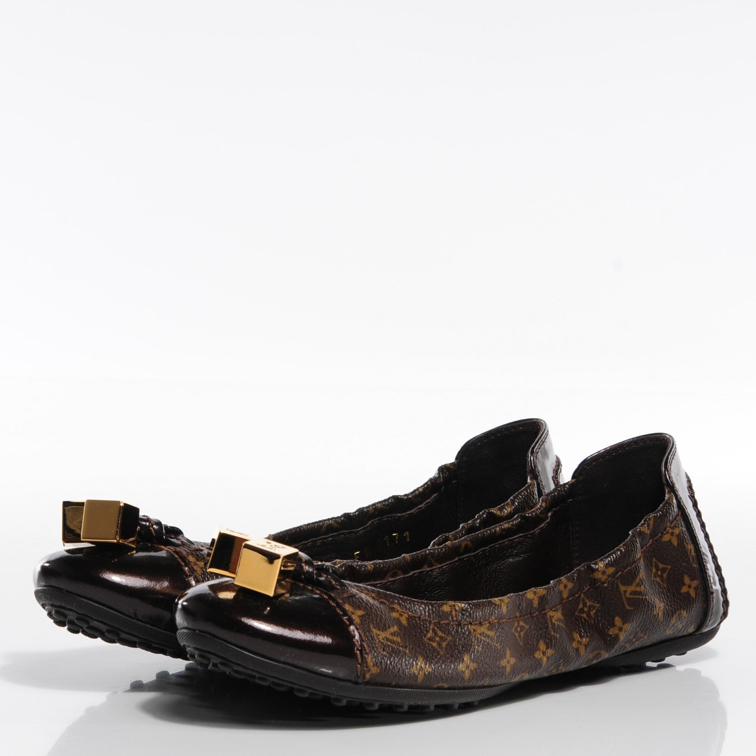 Louis Vuitton Monogram Lovely Ballerina Flats 34.5 3 of 7