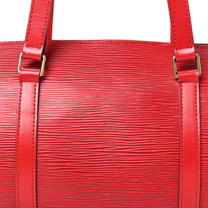 Louis Vuitton Epi Soufflot Castillan Red 7 of 9