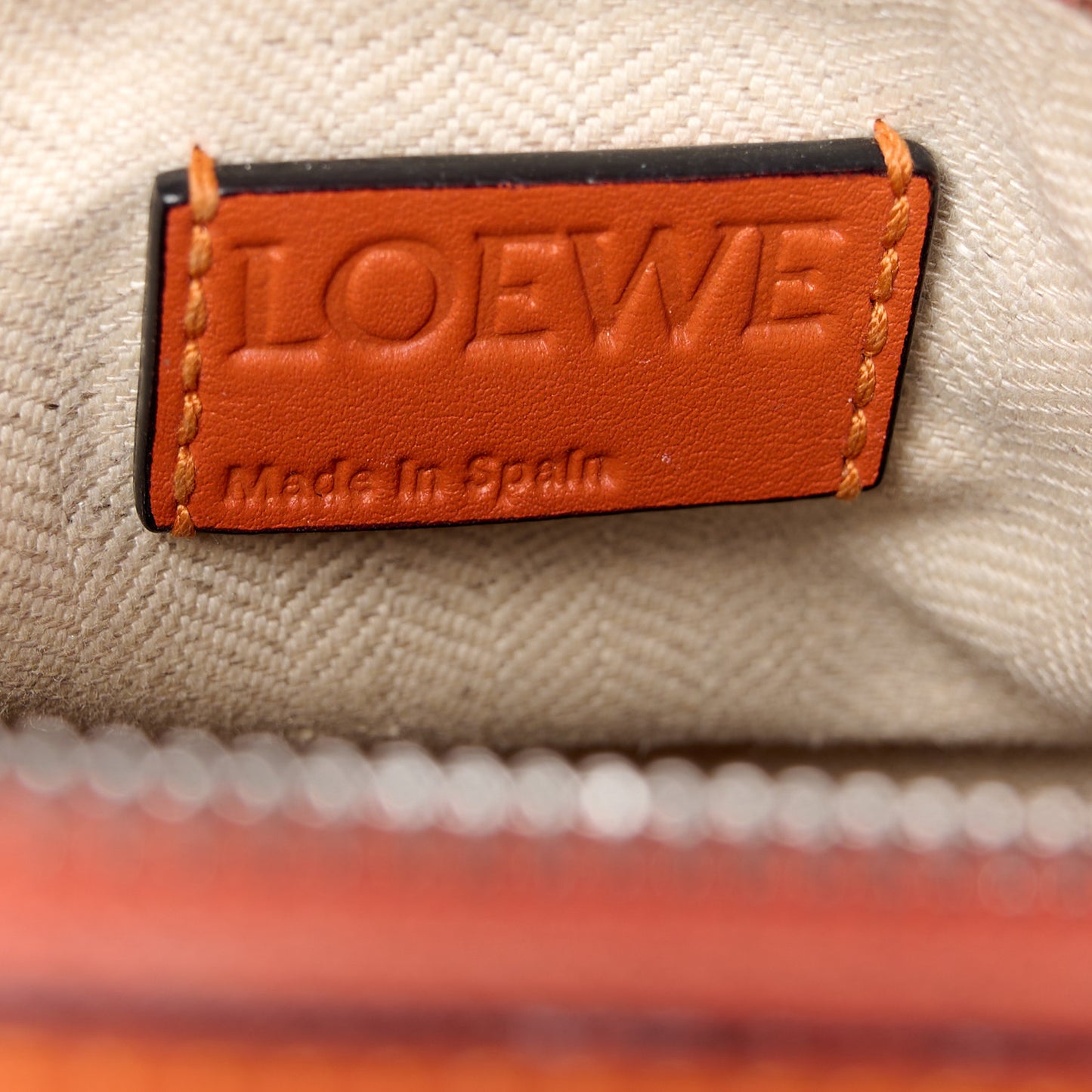 Calfskin Small Puzzle Bag Coral