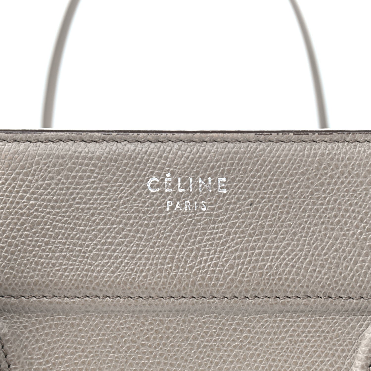 Celine Supple Calfskin Medium Phantom Luggage Beige 5 of 12