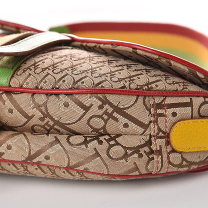 Christian Dior Monogram Rasta Saddle Bag Beige 9 of 10