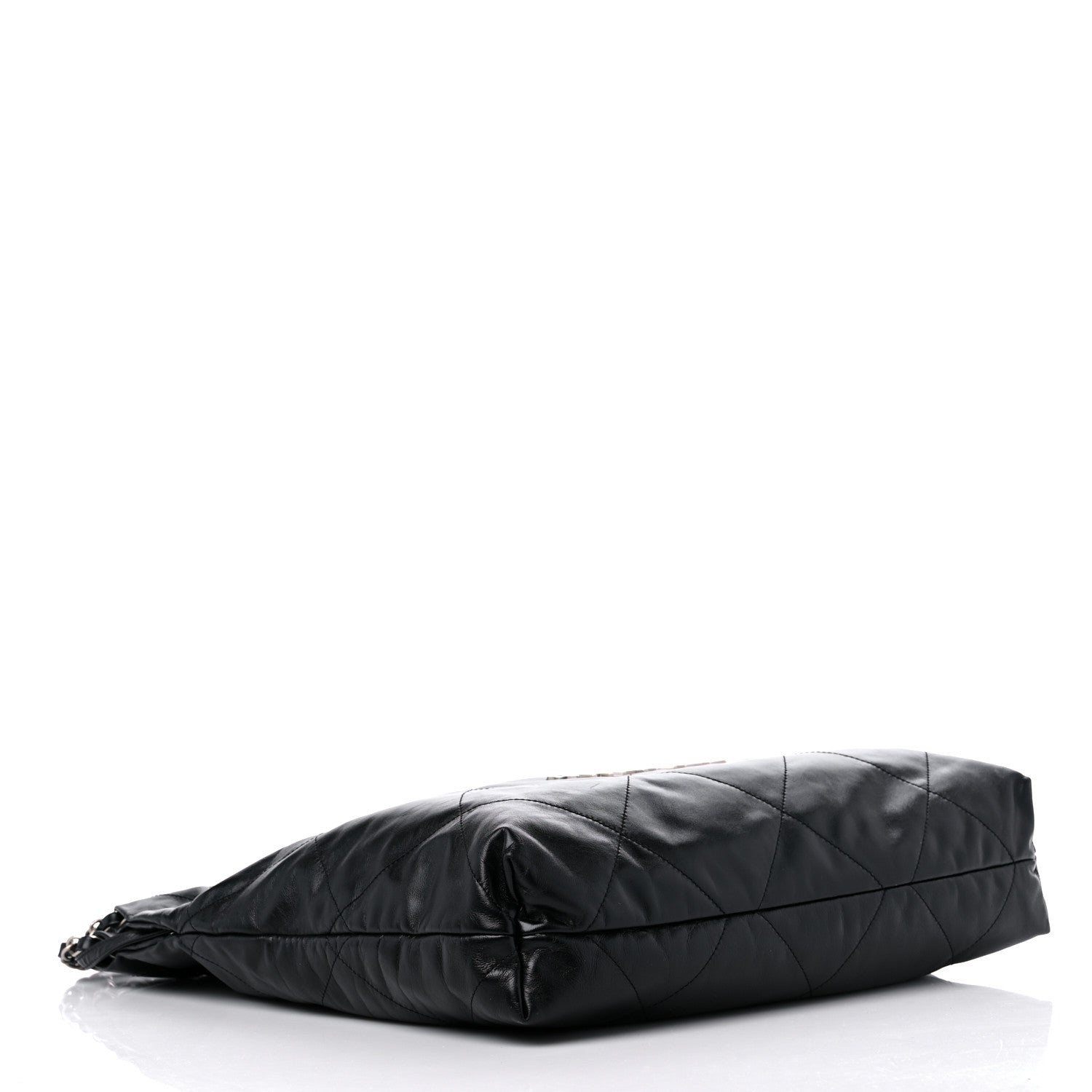 Chanel Shiny Calfskin Quilted Chanel 22 Black 5 of 10